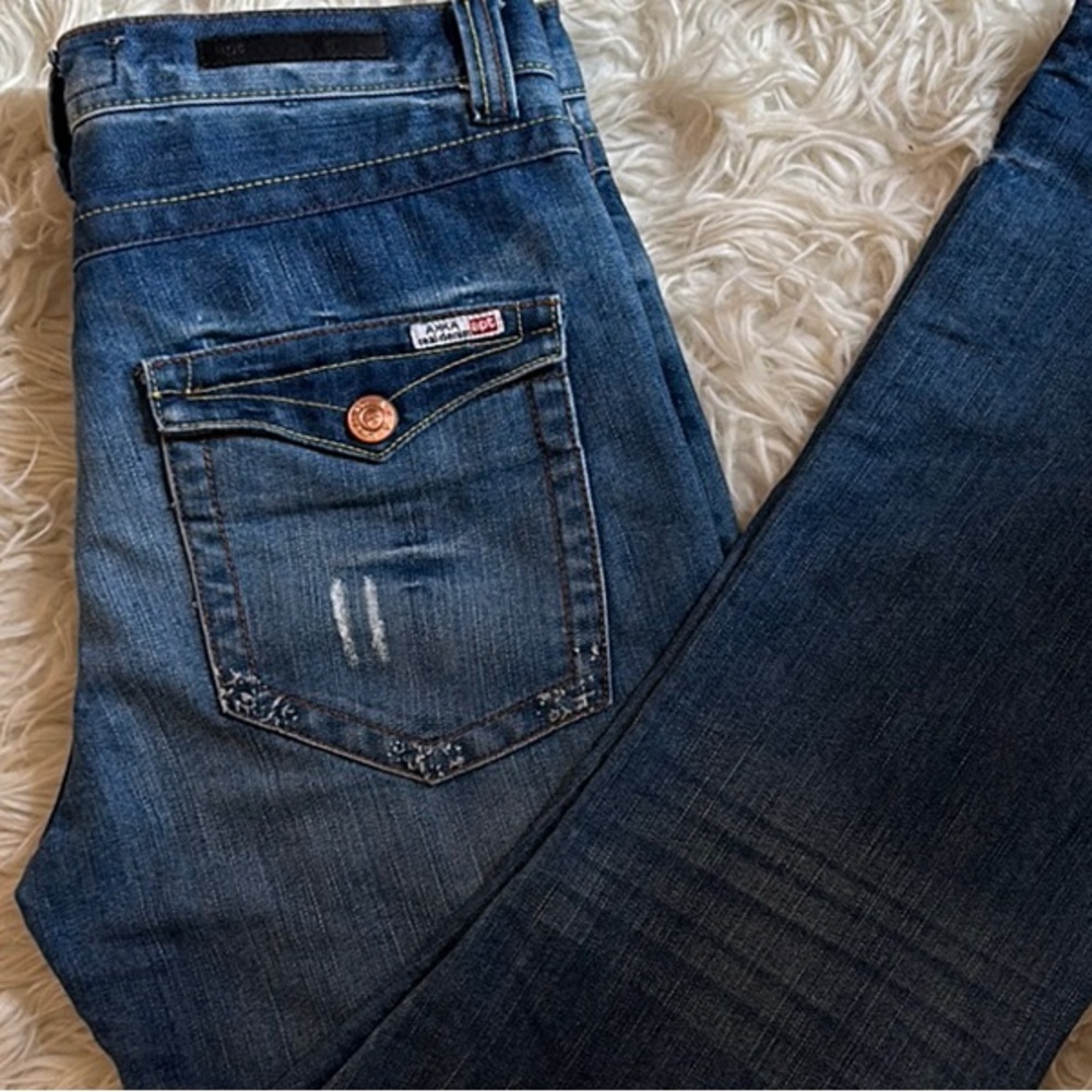 Stylish Bootcut Jeans in Classic Blue
